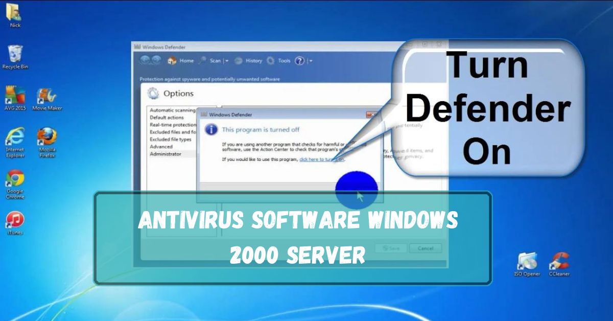 Antivirus Software Windows 2000 Server