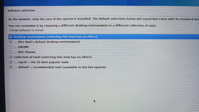 Debian Select And Install Software Failed Preliminary Checks