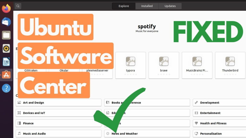 How Do I Fix Software Center In Ubuntu