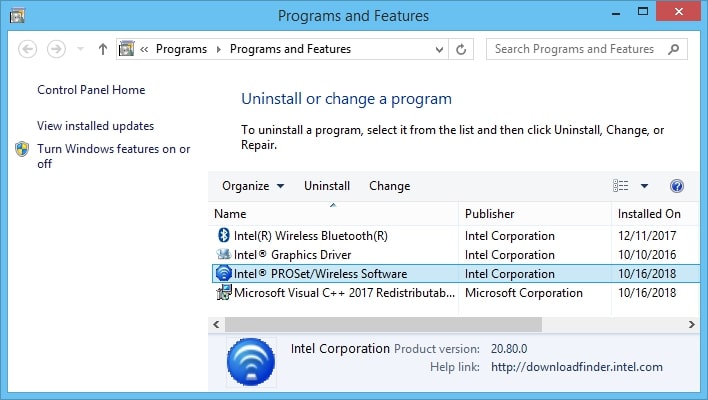 Intel Proset Wireless Software Do I Need It Windows 10