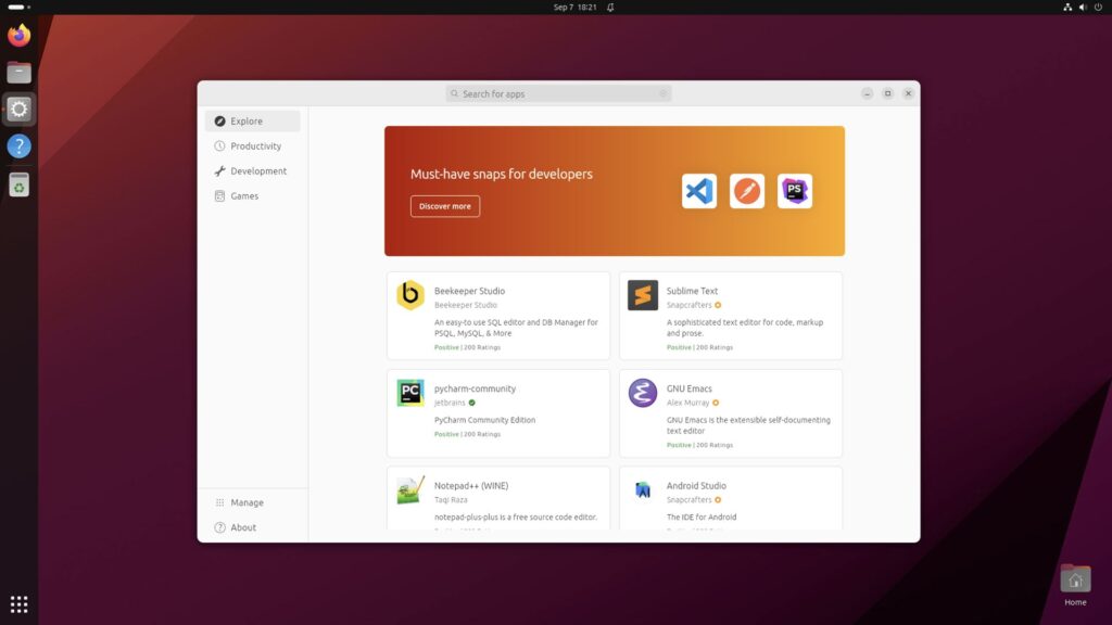 Using Ubuntu Software Center