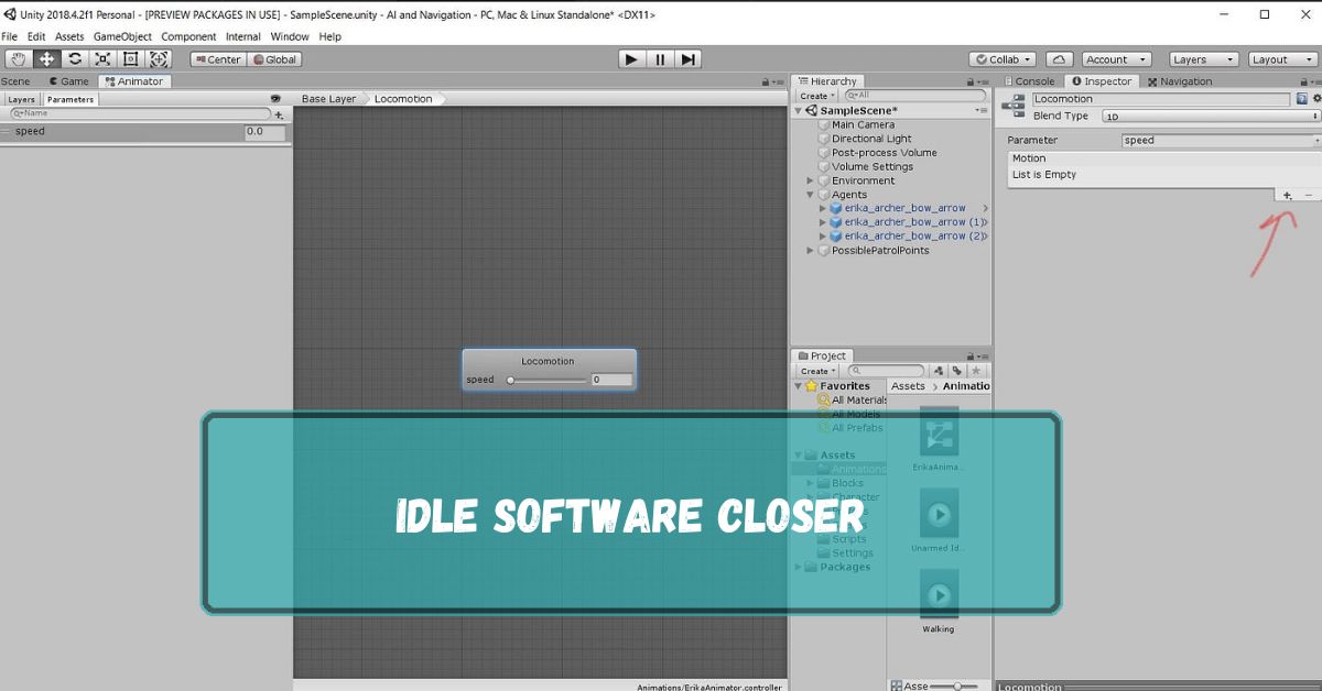 Idle Software Closer