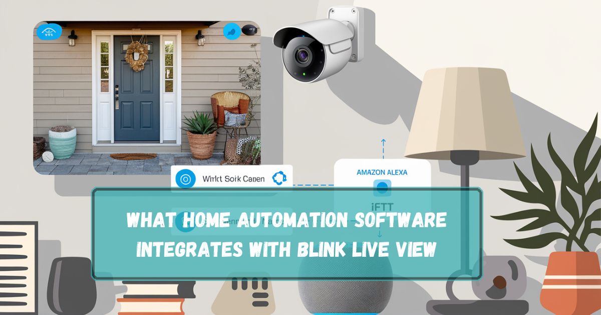 What Home Automation Software Integrates With Blink Live View