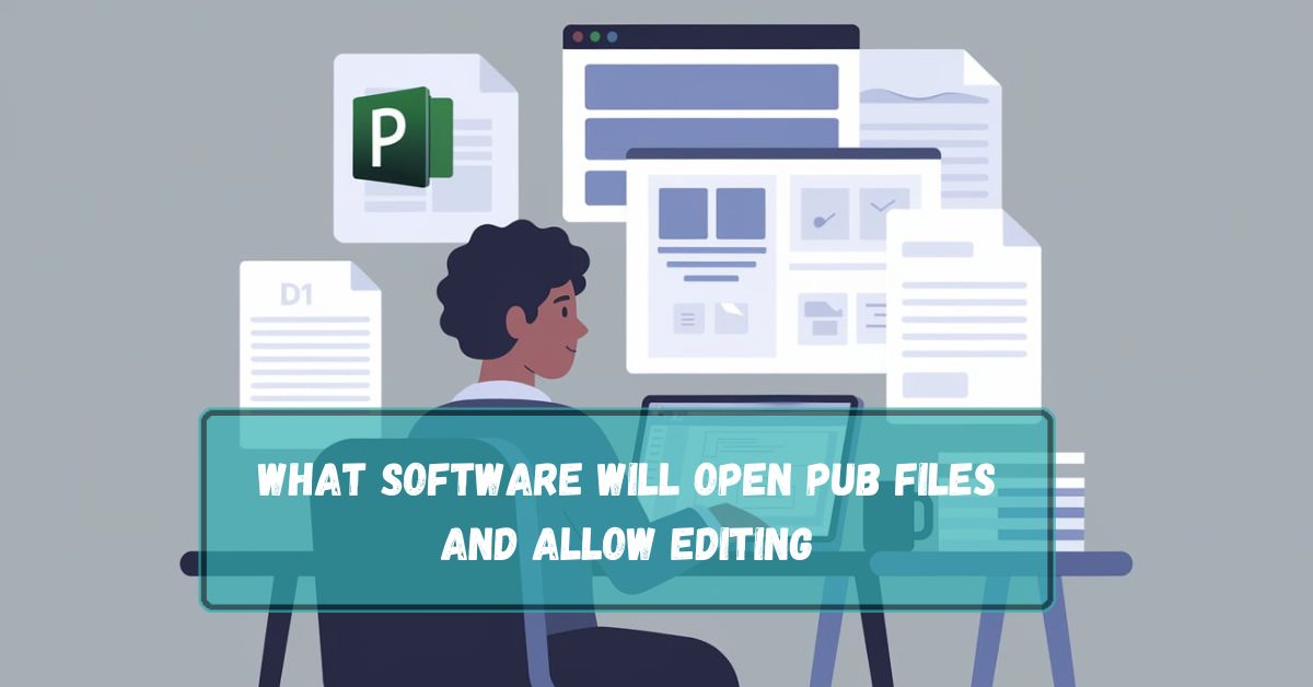 What Software Will Open PUB Files And Allow Editing